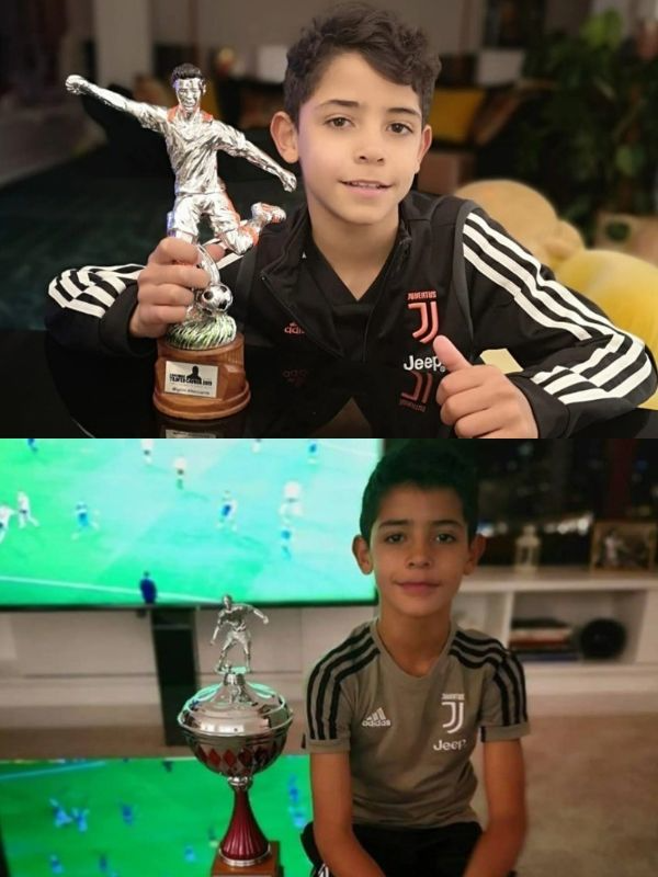 Ronaldo’s eldest son: Diligently trains just like his father, a devoted ...